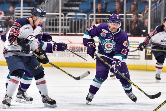 Rylan Schwartz, Orlando Solar Bears, Kalamazoo Wings