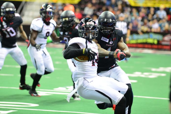 Brandon Thompkins, Orlando predators, Cleveland Gladiators